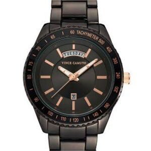 NEW Men's Vince camuto gunmetal watch